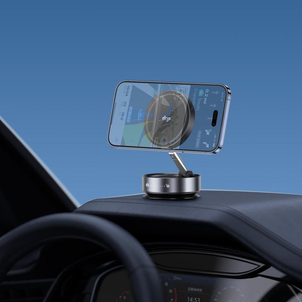 حامل هاتف للسيارة بتصميم عالمي قابل للتدوير 360 درجة