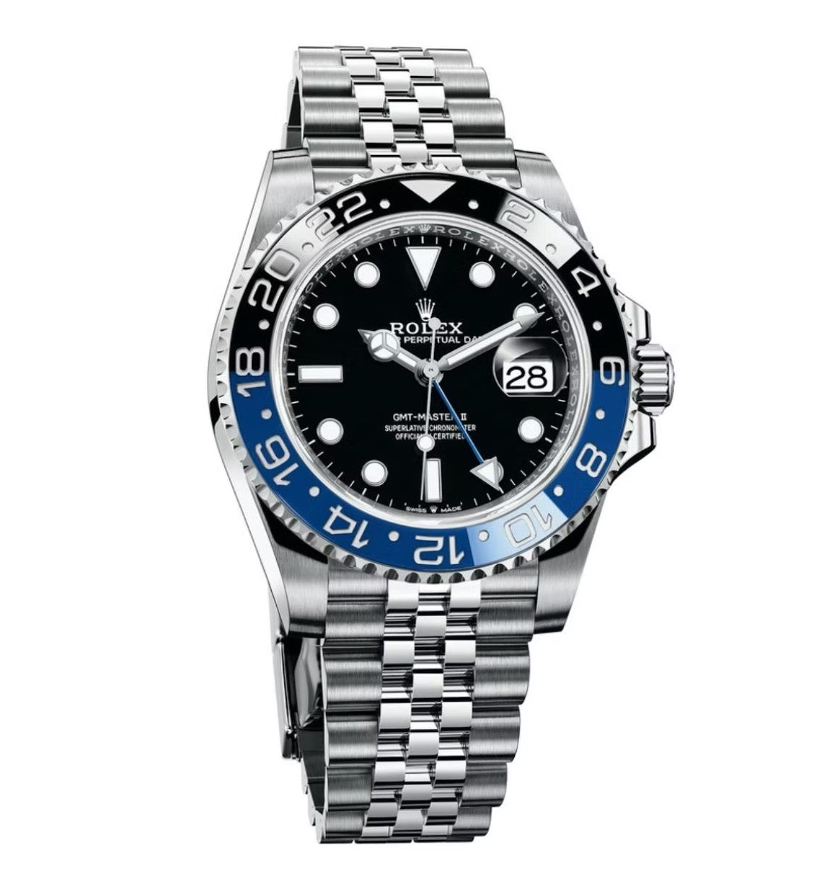 GMT-Master II "BATMAN" 126710BLNR Jubilée Pour Homme